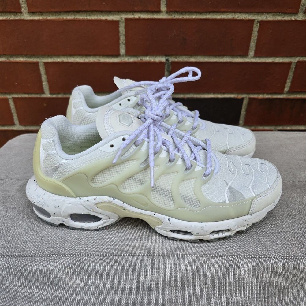 Size 8 - Nike Air Max Plus Terrascape White Pure Platinum 2022 DQ3977-100
